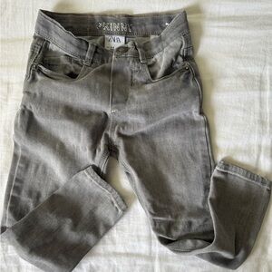 Zara Charcoal Skinny Jeans